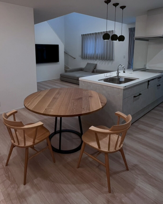 カウチソファで寛ぐ　O様邸/海部郡の画像